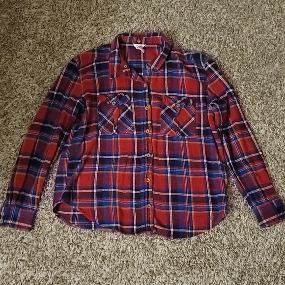 Forever 21 Tops - Forever 21 Flannel Shirt Women's Size Small